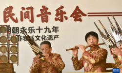 非遗辛安庄音乐会亮相大鼓花会 古乐演绎新春祥瑞