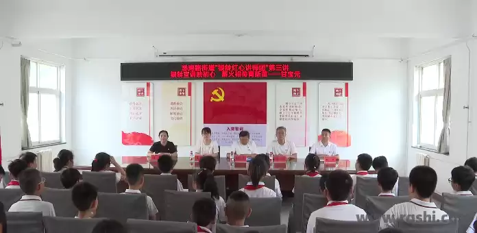  银发映初心，薪火育新苗！任丘渤海西区社区联合钻二小学开展迎七一德育活动